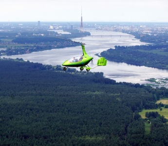 Autogyro training in Latvia