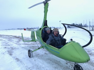 Gyrocopter training winter